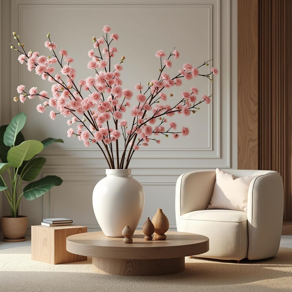 feng shui flowers decor interior