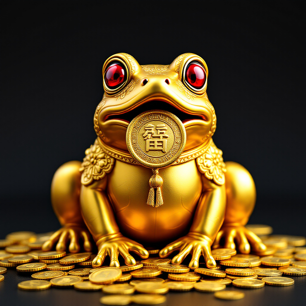 Feng Shui Money Frog