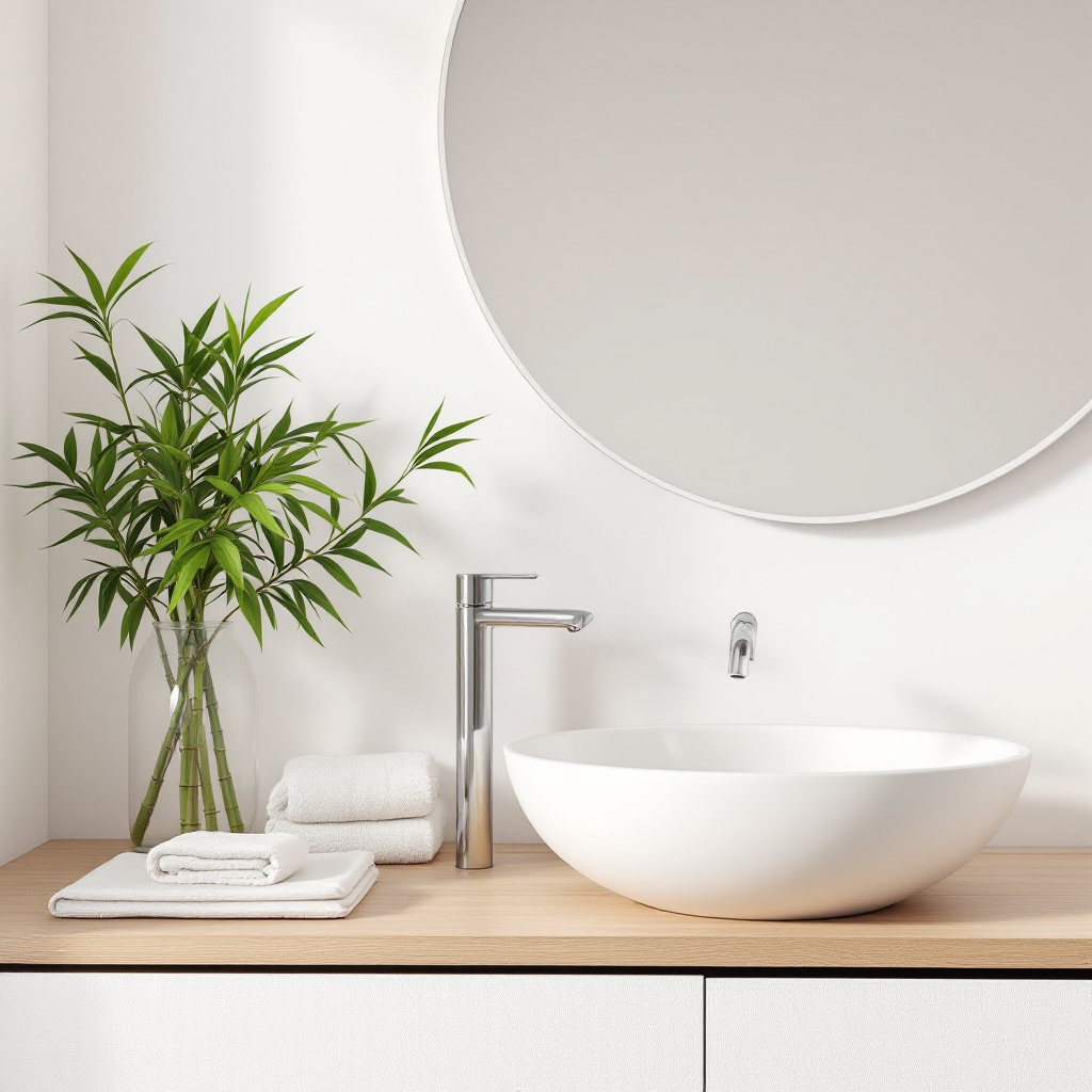 Bathroom Accessories for Feng Shui Decorating Style