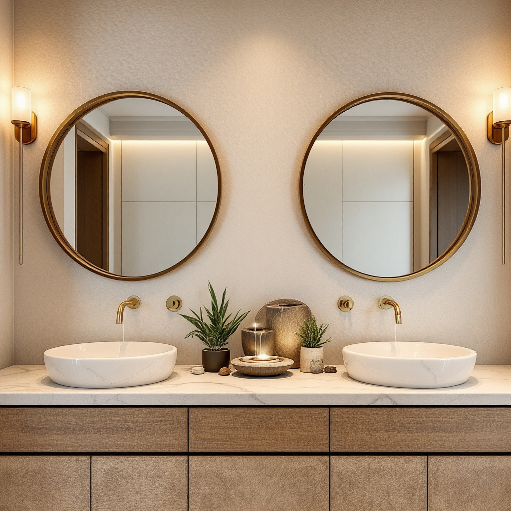 Bathroom Accessories for Feng Shui Decorating Style
