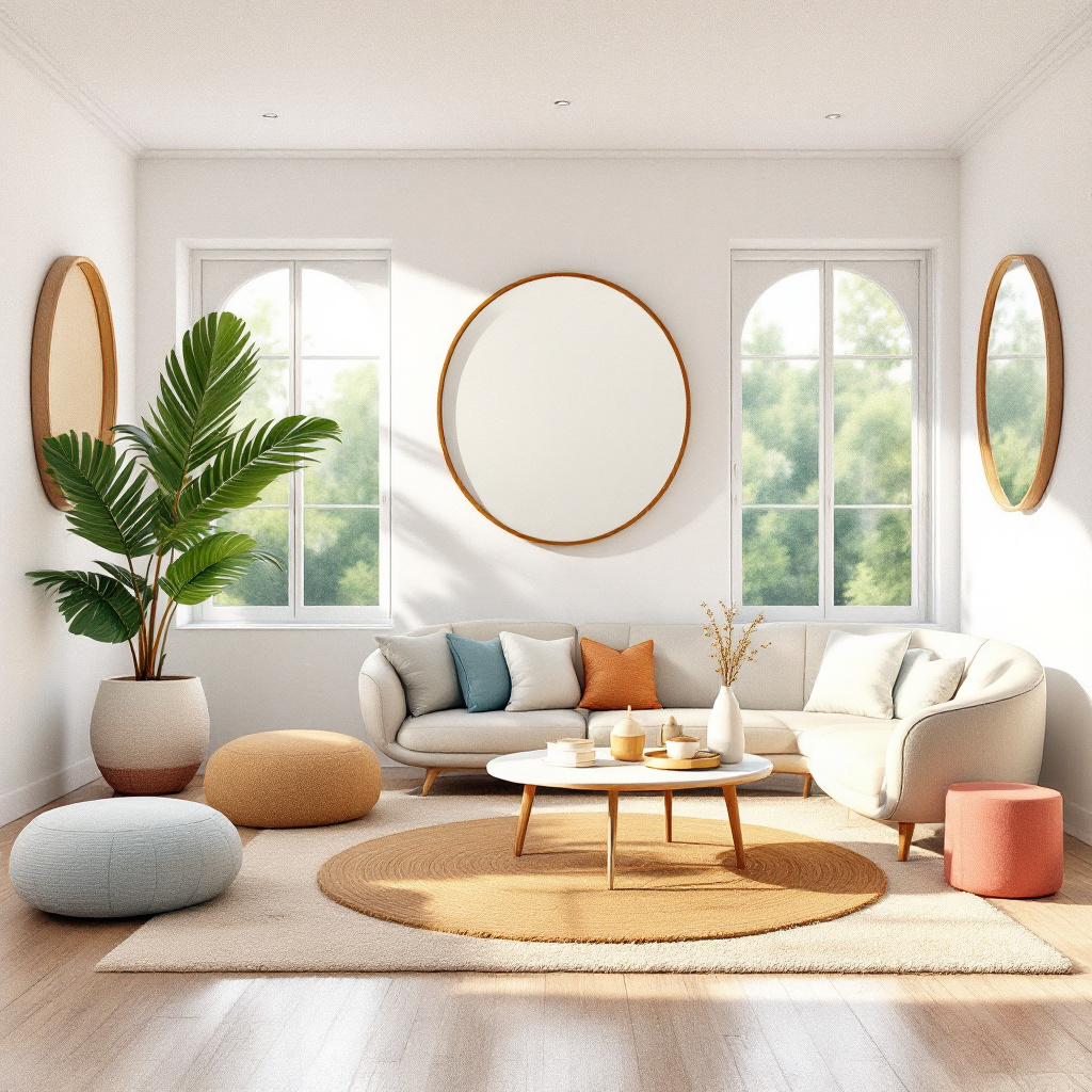 Feng Shui and Finances round shapes in intefior(1)