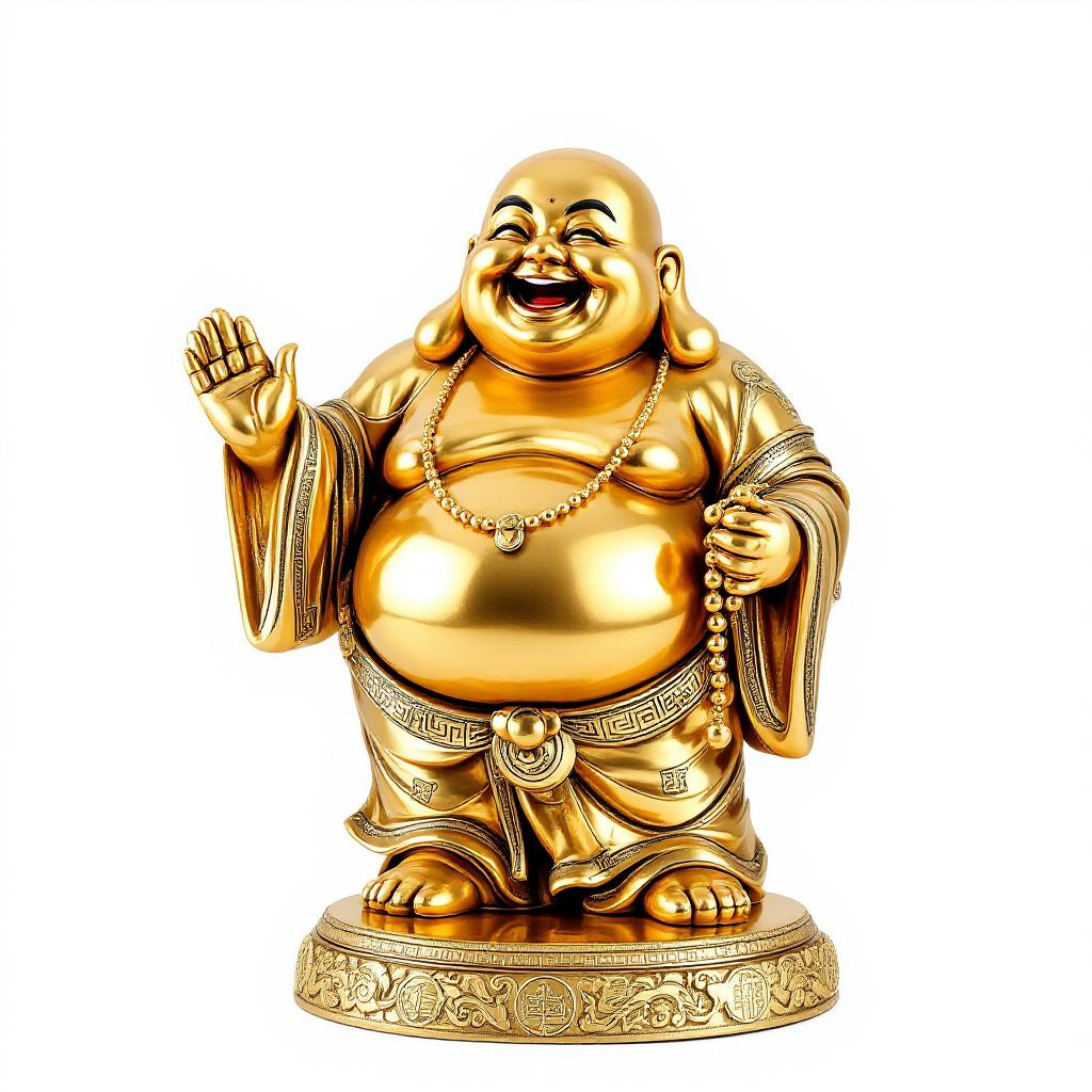 Feng shui Laughing Buddha and symbol