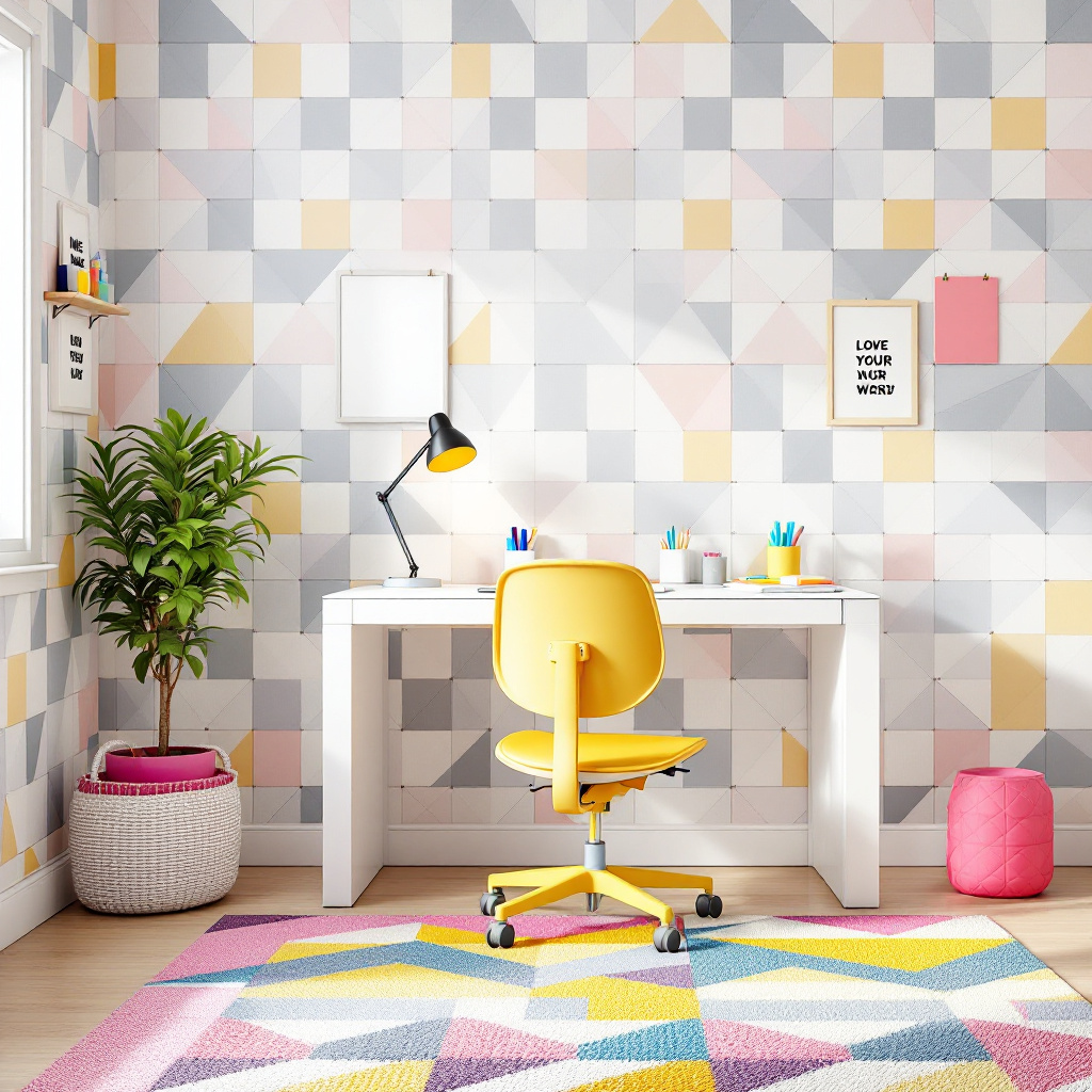 Position of the desk in children room - FAQ
