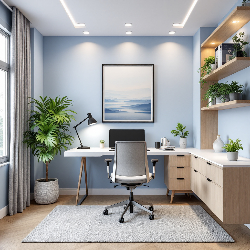 The Best Colors for Home Office Feng Shui(3)