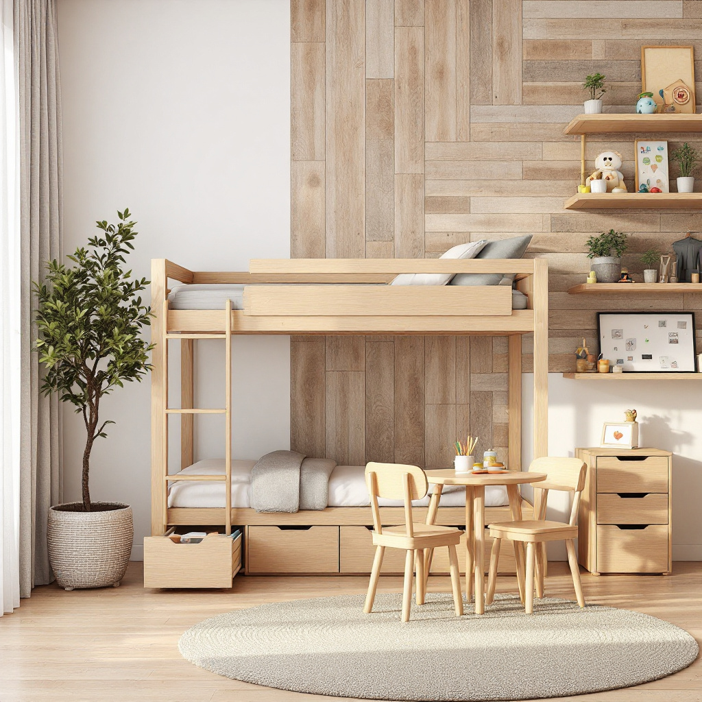 Using the Wood Element in a Child`s Room