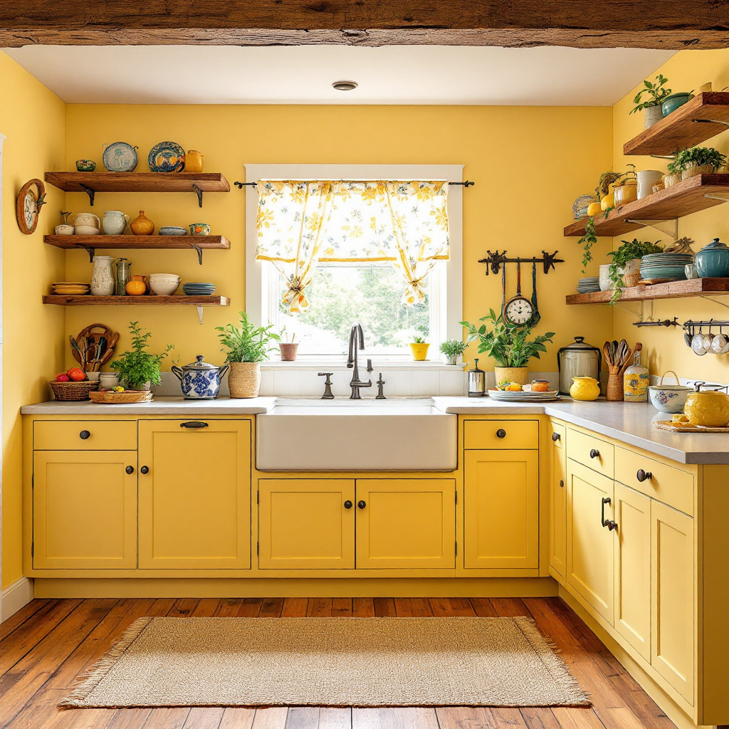 erfectly Yellow Kitchen(3)