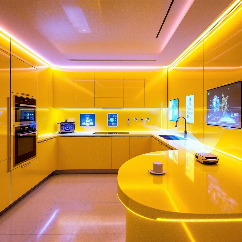 erfectly Yellow Kitchen(3)