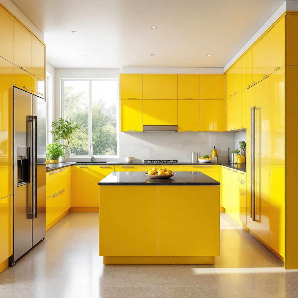 erfectly Yellow Kitchen(3)