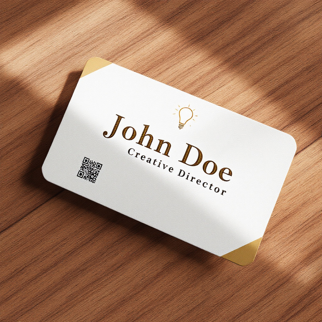 Feng shui business card