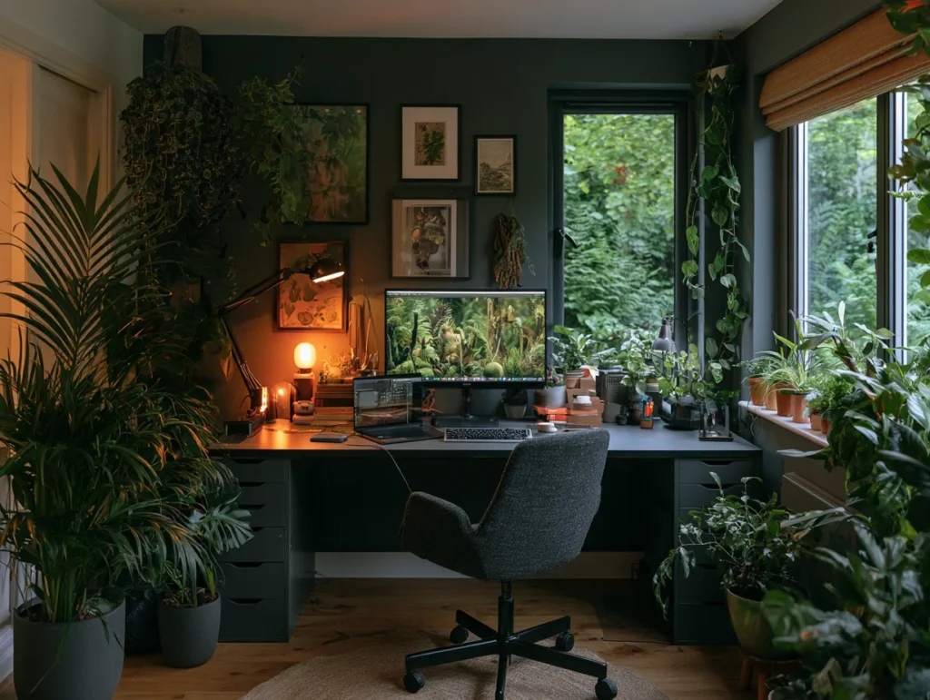 Enhancing Productivity in Your Home Office with Plants