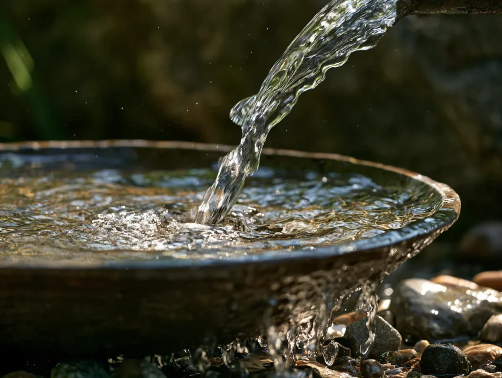 The Symbolism of Water and Metal in Tranquility