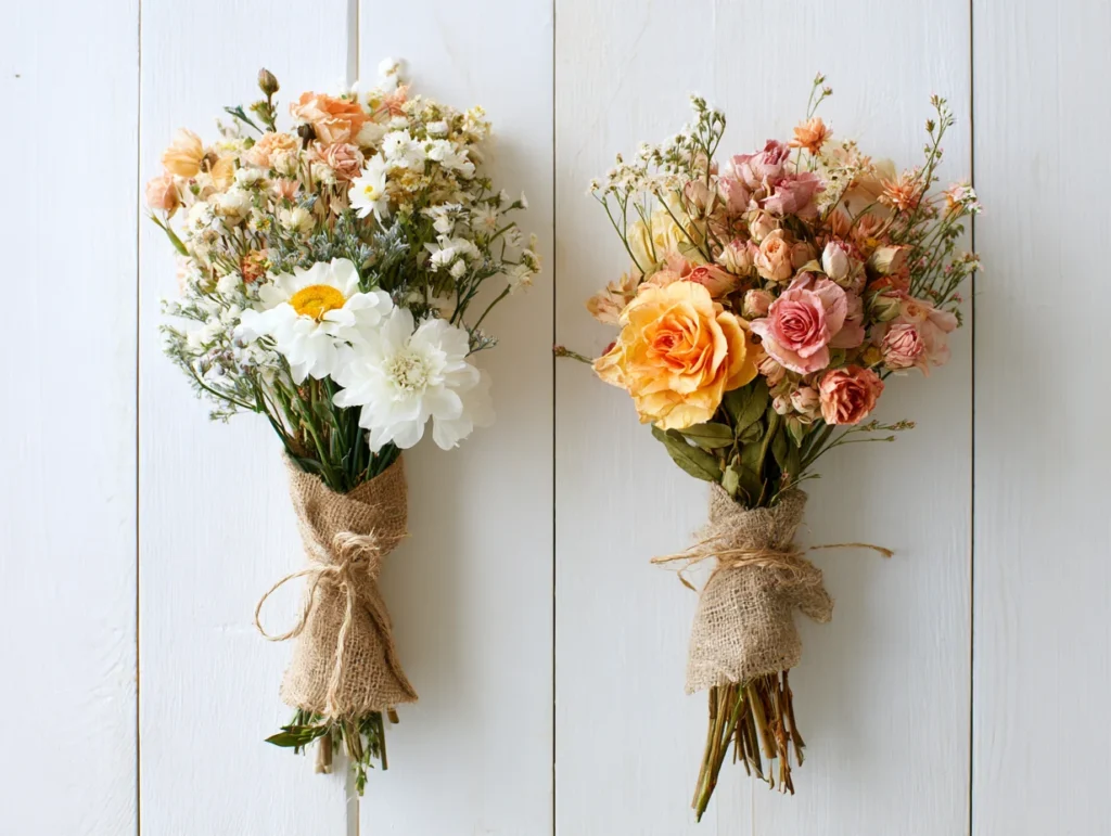 The Dynamic Influence of Fresh and Dried Flowers on Home Energy