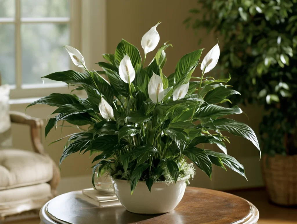  peace lilies