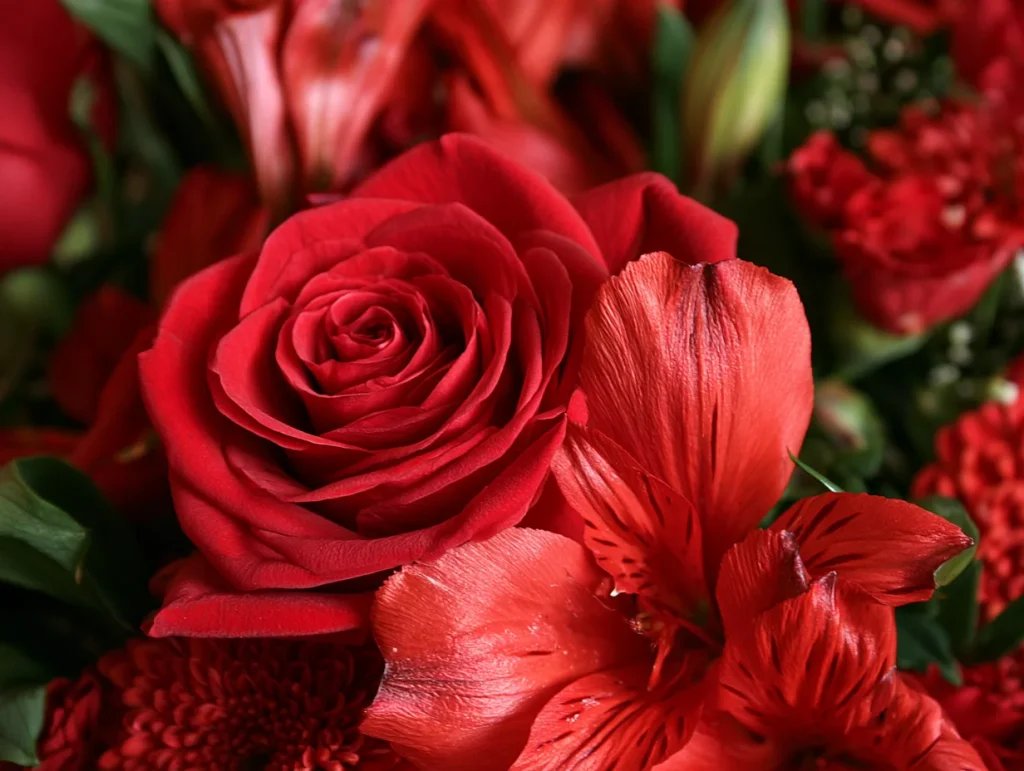 red roses 