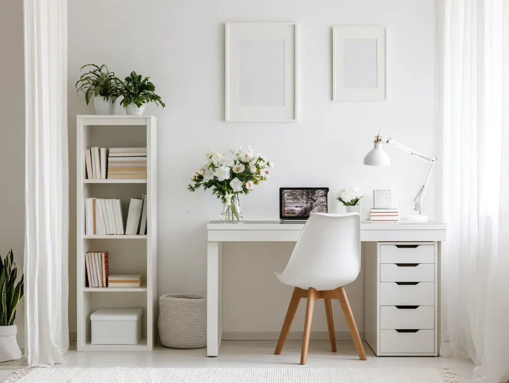 white 